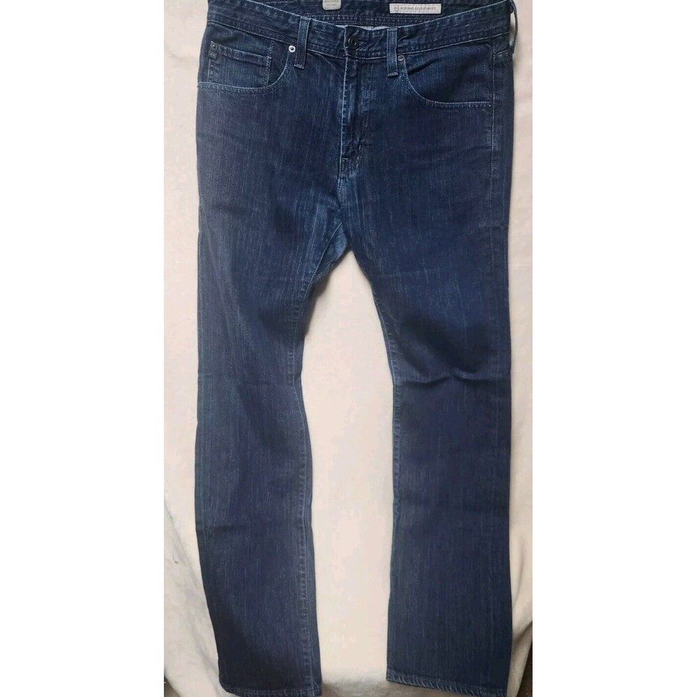 AG Adriano Goldschmied MEN Size 34 X 32 Straight Denim Jeans